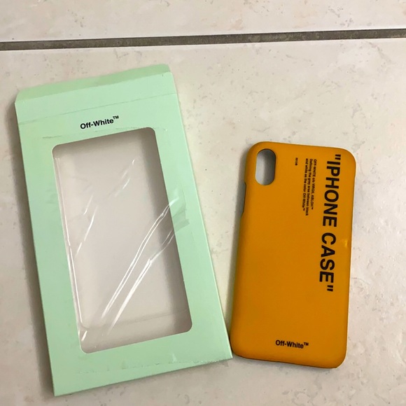 Off-White Other - Off-white iPhone X case yellow
